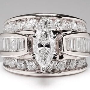 Elegant ring or promise ring size 8